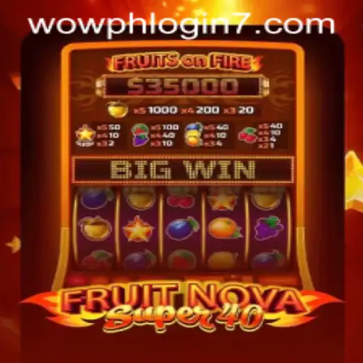 Exploring FruitNovaSuper40: A Stunning Slot Game Experience